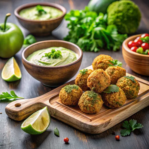 Avokadolu Tam Buğdaylı Falafel